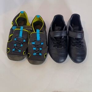 Boys Size 11 & 11.5 Sports Cleats and Sports Sandals